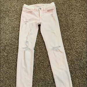Light Pink American Eagle Jeans